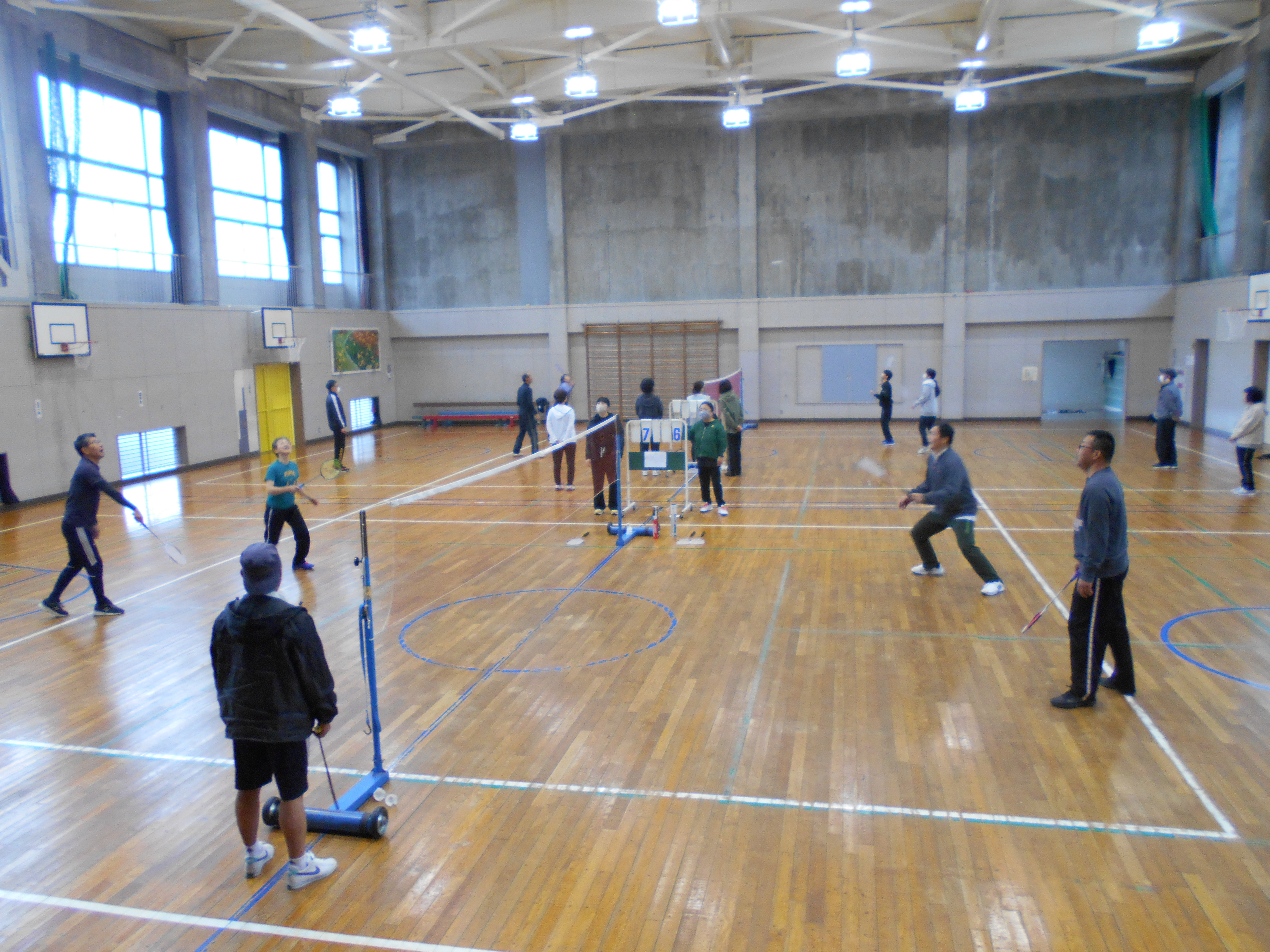 体振・バドミントン大会